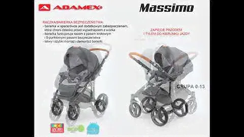 Коляска Adamex Massimo