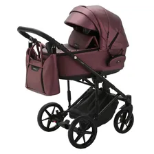 Коляска 2 в1 Adamex ZICO Deluxe (экокожа)