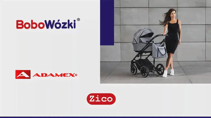 Adamex Zico wózek 2w1 | BoboWózki®
