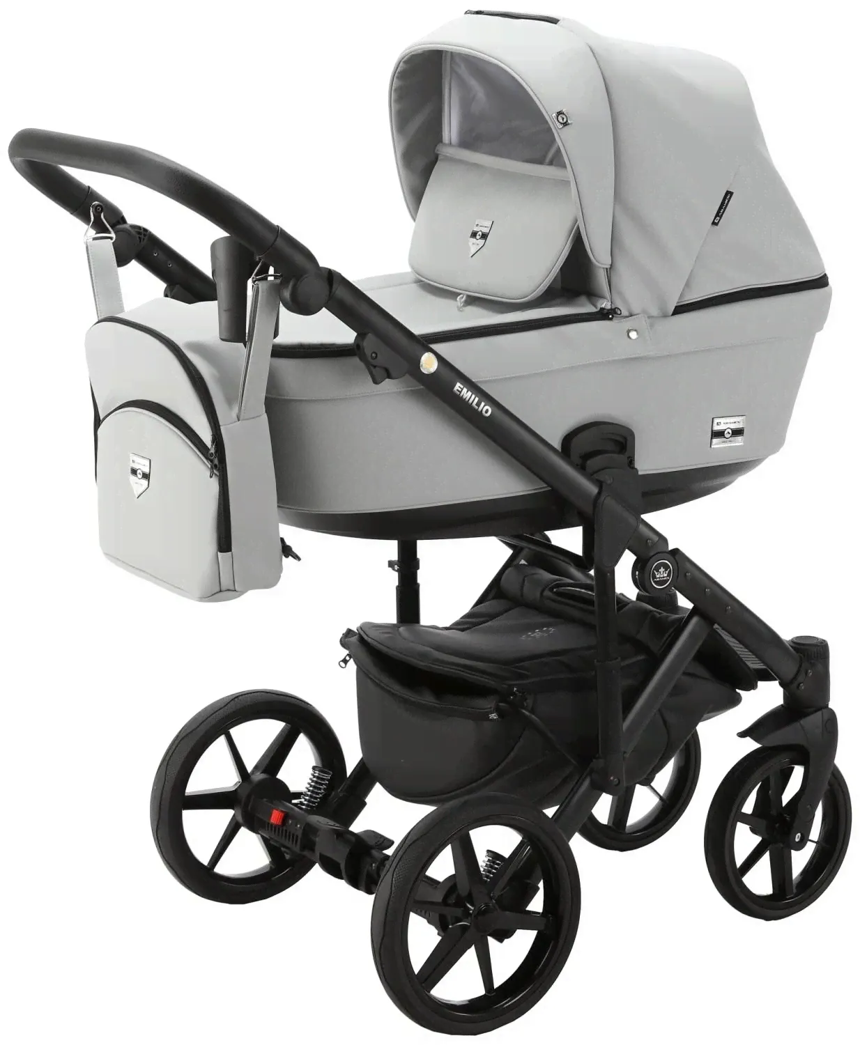 Униыерсальная коляска Adamex Emilio Deluxe EM-303 (2в1)-1