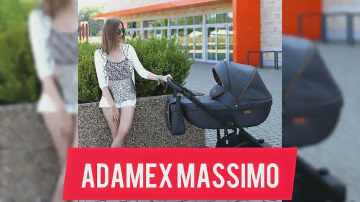 Adamex Massimo 2  в 1 |Универсальная коляска 2 в 1| Адамекс Массимо